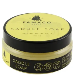 Sapone per Pulire e Rinnovare Scarpe in Pelle e Cuoio - Famaco Saddle Soap