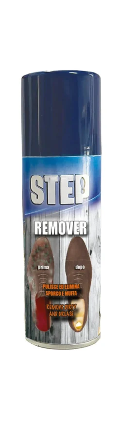 Schiuma Detergente rimuove Macchie di Muffa su Pelle Camoscio e Tessuto Step Remover