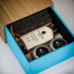 Set Completo per la Pulizia delle Scarpe in Pelle - Famaco kit Paris