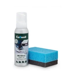 Set per pulire le Scarpe in Pelle Liscia Camoscio e Tessuto - Collonil One For All