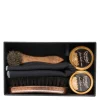 Set per Pulizia Scarpe in Pelle Confezione Regalo - Prestige Box Lucidi e Spazzole