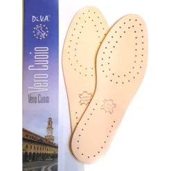 Solette in Cuoio per Scarpe Uomo e Donna - Sottopiede Traspirante