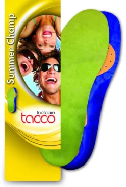 Solette Plantari Anatomici per Scarpe Sportive Deodoranti - Tacco Summer Champ