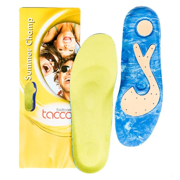 Solette Plantari Anatomici per Scarpe Sportive Deodoranti - Tacco Summer Champ