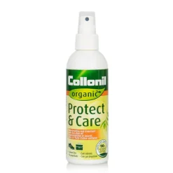 Spray Protettivo Anti Acqua per Scarpe in Pelle Camoscio e Tessuto - Collonil Organic Protect e Care