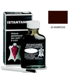 Tintura per Pelle e Cuoio da Scarpe Borse e Accessori 50ml Marrone Medio