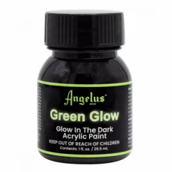 Tintura per Scarpe e Sneakers in Pelle e Tessuto - Angelus Acrylic Green Glow In The Dark