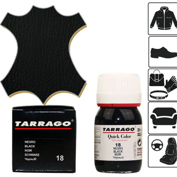 Tintura Rinnova Colore per Interni Auto e Volante in Pelle Liscia - Tarragò Quick Color